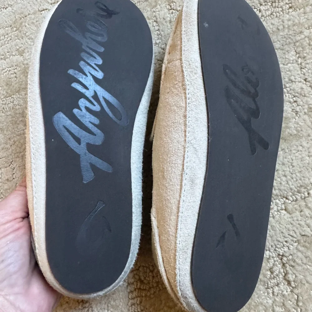 OluKai Women's Gray Slip-On Shoes - Picture 4 of 6